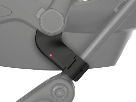 Detail upevnenia adaptérov na autosedačku Bumprider Connect Mini
